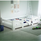 Resim Tuliplifeyapımarket Tuliplife Montessori Karyola Beyaz Oval Köşe (512284954) 