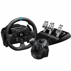 Resim G923 SE PS5, PS4 ve PC ile Uyumlu Yarış Direksiyonu+Vites ve Pedalları 