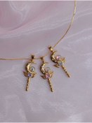 Resim Reorah Collection Sailor Moon Sihirli Asa Kolye-lila 
