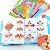 Resim 1 Set Origami Oyun Kiti, 54 Renkli Sayfa ve Boyama Kitabı İçerir, Aile Toplantıları için DIY Origami Oyunları 