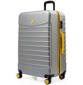 Resim 2'li Valiz Seti Büyük Boy - Orta Boy Gri 1168 Gri 