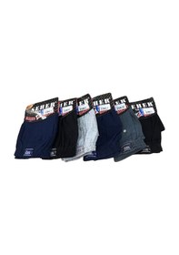Resim 6 Lı Paket Seher Yıldızı Pamuklu Penye Düğmeli Erkek Boxer 0008 