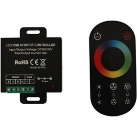 Resim Slim Touch-dokunmatik Rgb Led Kontrol Devresi 12-24v 
