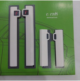 Resim Ünivarsal Kapı Bademi Kapı Koruma Bandı Kapı Plastik Beyaz Renk 4 