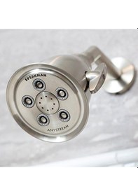 Resim Fırçalanmış Nikel S-2005-hb-bn Otel Anystream Yüksek Basınçlı Duş Başlığı-2.5 M Ayarlanabilir Yedek Banyo Duş Başlığı Siyah 