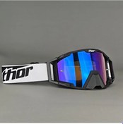 Resim Oldfriend Siyah Atv Motocross Gözlüğü Hafif Terletmeyen Köpük Toza Dayanıklı Lens 