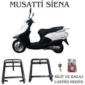 Resim Musatti Siena 110 125 Kızaklı Kurye Paket Çanta Demiri 