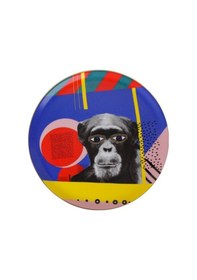 Resim Porland Wild Life Monkey Düz Tabak 28cm 