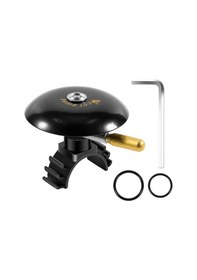 Resim West Biking Yp0706046b Açık Bisiklet Vintage Bisiklet Zil Bisiklet Gidon Halka Korna Net Ses İle Siyah 