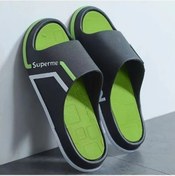 Resim Snapbuy Happy Childhood Yeni Rahat Banyo Terliği Açık Yeşil 