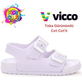 Resim Vicco Bunny Ortopedik Çocuk Sandalet Beyaz 