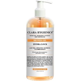 Resim Clara hygienics hydra lock nemlendirici yüz ve vücut duş jeli 400 ml 