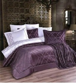 Resim Pierre Cardin 10 Parça Çeyiz Seti-piramit Mürdüm Mürdüm 