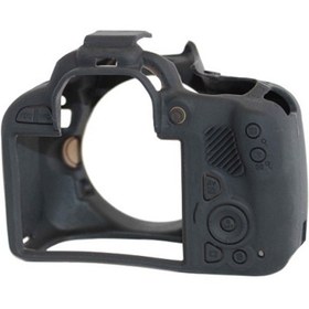 Resim EasyCover Canon 100d Silikon Kılıf Siyah 