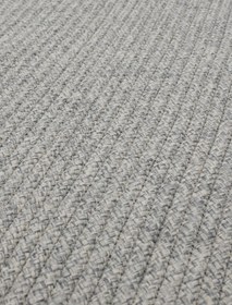 Resim Cesta Amerikan Servis Gri Jüt Düz Runner 37x136 9685 - Gri / 37 x 136 