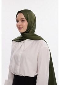Resim Mirsoy Scarf İdol Janjan Şal Haki 