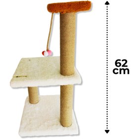 Resim Saule İki Katlı Yavru Kedi Tırmalama Tahtası 