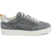 Resim Greyder 18520 Gri Hakiki Deri Erkek Sneaker Ayakkabı 