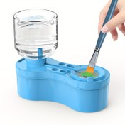 Resim Sanatçılar için Çok Fonksiyonlu Boya Fırçası Temizleyici ve Yıkama Seti - ABS Plastik, Akrilik, Su Temizleme ve Yağ Fırçaları için İdeal, Temizlik Kupası ile Su Dolaşımı Sistemi ve Ekstra Fırça Temizleyici Fonksiyonu Dahil, Sanat Malzemeleri|Modern Sanat Aracı|Dayanıklı Plastik Kupalar 