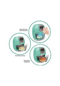 Resim Asya Oyuncak 1017 Pilli Airfryer Oyuncak 9 Parça 