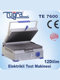 Resim Allians 12 Dilim Elektrikli Döküm Tost Makinesi, Pratik ve Güçlü 