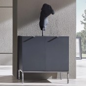Resim Enza Home Legato Kapaklı Konsol Modül - Siyah 