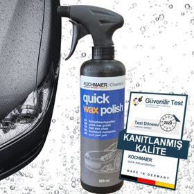 Resim Kochmaier Hızlı Wax Cila - Yüksek Parlaklık ve Boya Koruma, Su İtici Etkili - 5 Litre 