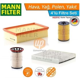 Resim Seat Ateca 1.6 2.0 Tdı Dizel Mann Filtre Bakım Seti 2016-2020 (368608613) 