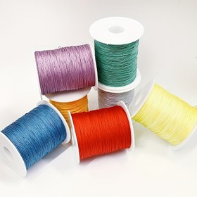 Resim 0.8 mm kalınlığında 72 ip örgülü 238 metre naylon ip DIY takı yapımı ipi DIY bilezik örgü ipi takı ipliği - Boncuk ipleri ve iplikler 