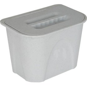 Resim abnturk Askılı Kapaklı Yüksek Kalite Çöp Kovası 