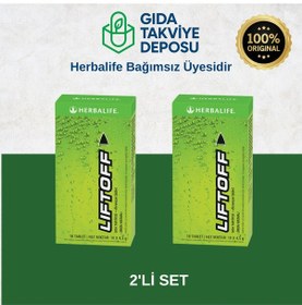 Resim Herbalife 2'li Set Liftoff Efervesan İçecek Limon Aromalı 