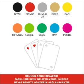 Resim 2Mak Sticker Poker Oyun Kartı Sticker 