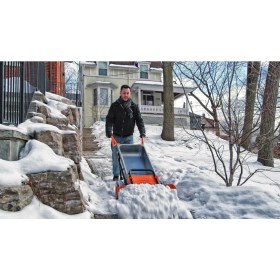 Resim Worx WA0230 Aerocart El Arabası Kar Küreme 