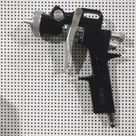 Resim Boss Üstten Depolu Boya Tabancası Paslanmaz Krom Gövdeli 1.8 mm Depo: 600 cc Plastik Hazneli 