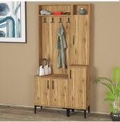 Resim Kalenderdekor1 Kalender Dekor Rose-1-2 Rs04 Portmanto Vestiyer Ayakkabılık 