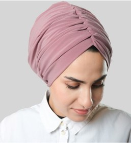Resim Hürrem Bone Violet Drapeli Salaş Tesettür Bone Sandy Büzgülü 2315 21 Violet 