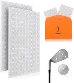 Resim 0,25 inç Beyaz Reflektif Nokta Çıkartmaları - Yüksek Yansıtıcı Cam Boncuklu 300'lü Paket, Simülatörler ve Yüksek Hızlı Kameralar için Hava Koşullarına Dayanıklı Golf Topu İşaretleyicileri 