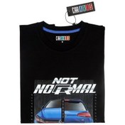 Resim Cararts Over Size Mavi Tshirt 