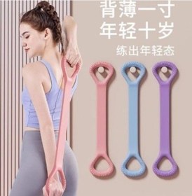 Resim Egzersiz Esnetme Direnç Lastiği Yeni 