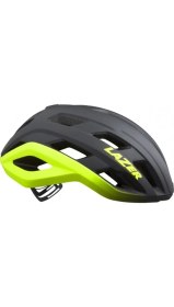 Resim Lazer Strada Kineticore Ce-Cpsc Kask Matte Koyu Gri Flash Sarı (L 58/61) 
