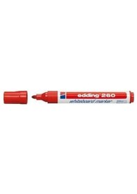 Resim Edding 260 Tahta Kalemi 10'Lu Paket 260 Renk - Kırmızı 
