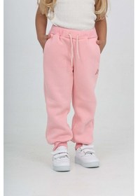 Resim Toontoy Kız Çocuk Kabaran Yıldız Baskılı Eşofman Alt Pembe 