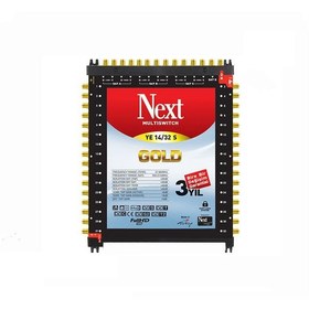 Resim Next Ye-14/32-S 14 Giriş 32 Abone Çıkış Sonlu Multiswitch Santral 