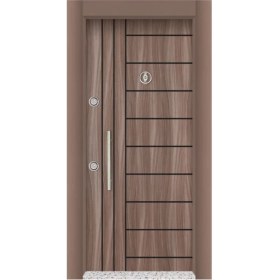 Resim Mono Çelik Kapı MN-1806 Daire Giriş Kapısı Çelik Kapı 
