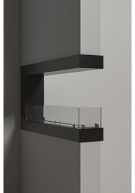 Resim Korflame Epi 130 Cm Bacasız Şömine Duvar Tipi Dumansız Rehome 