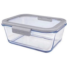 Resim Neoflam Fika Glace Gri Dikdörtgen Saklama Kabı 800 ml 