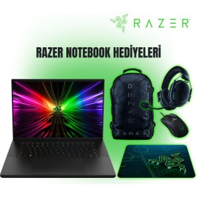 Resim RAZER Blade 18 Intel Core i9 13950HX 32GB 1TB SSD RTX4070 18" QHD+ Taşınabilir Bilgisayar 