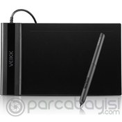 Resim Veikk S640 8192 Levels 5080LPI Grafik Tablet + Kalem 