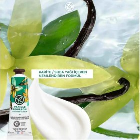 Resim Yves Rocher Vegan Nemlendirici El Kremi Egzotik Vanilya Özlü Besleyici Bakım 30 ml Tüm Cilt Tipleri İçin 
