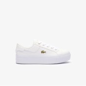 Resim Lacoste Ziane Platform Kadın Beyaz Sneaker 